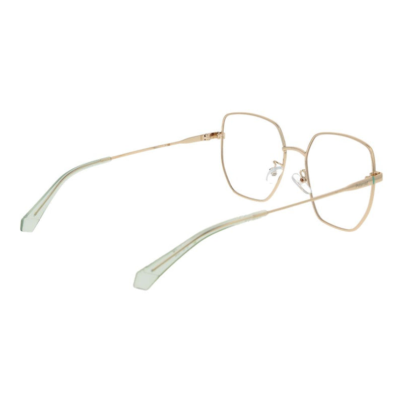 Polaroid Gold Women Glasses Frame - Stylish Metal Eyewear