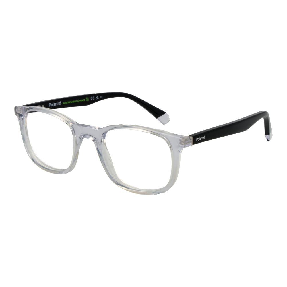 Monture de lunettes transparentes unisexe Polaroid - Élégance intemporelle