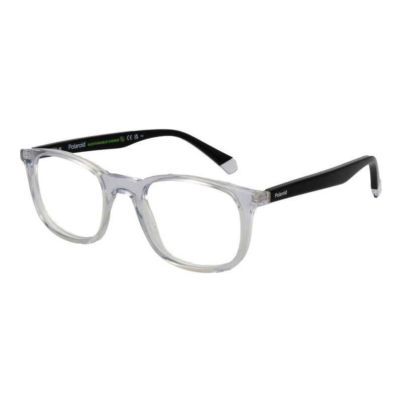 Monture de lunettes transparentes unisexe Polaroid - Élégance intemporelle