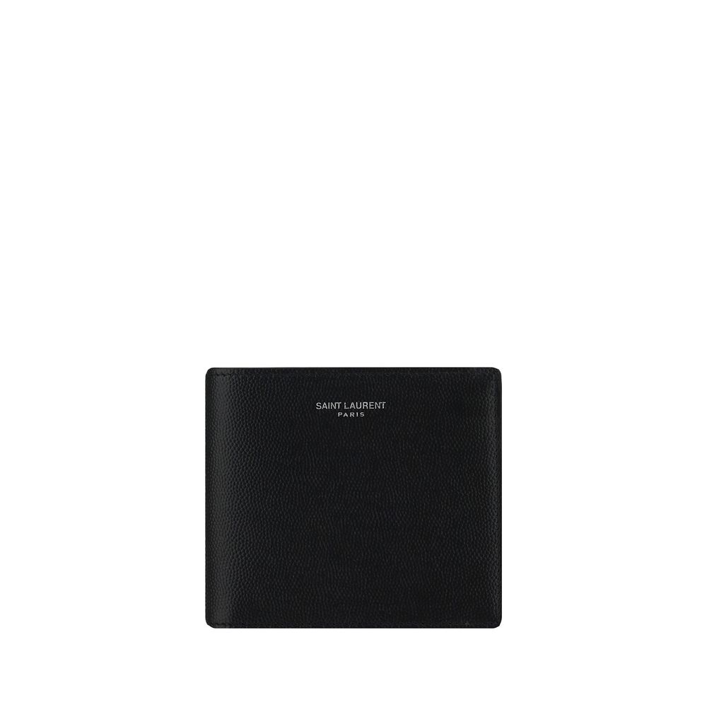 Portefeuille en cuir Saint Laurent
