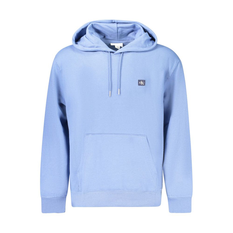 Calvin Klein Blue Recycled Polyester Men Sweater