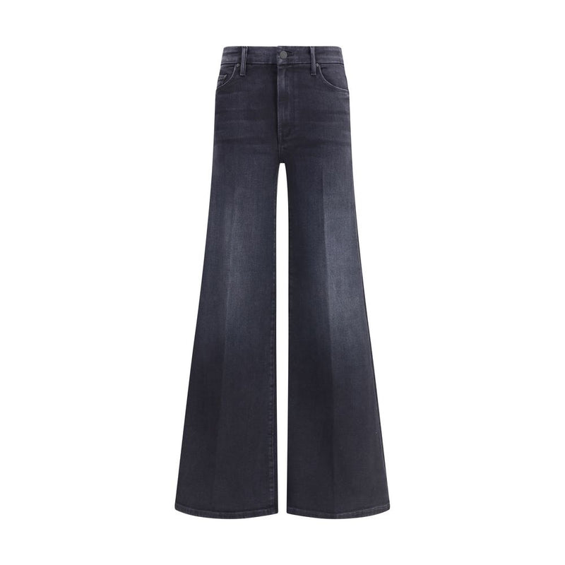 Mother Denim Wide Leg Stretch Cotton Jeans for Women