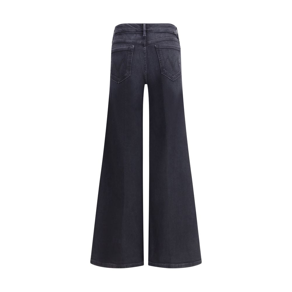 Jeans en coton stretch à jambe large Mother Denim pour femmes