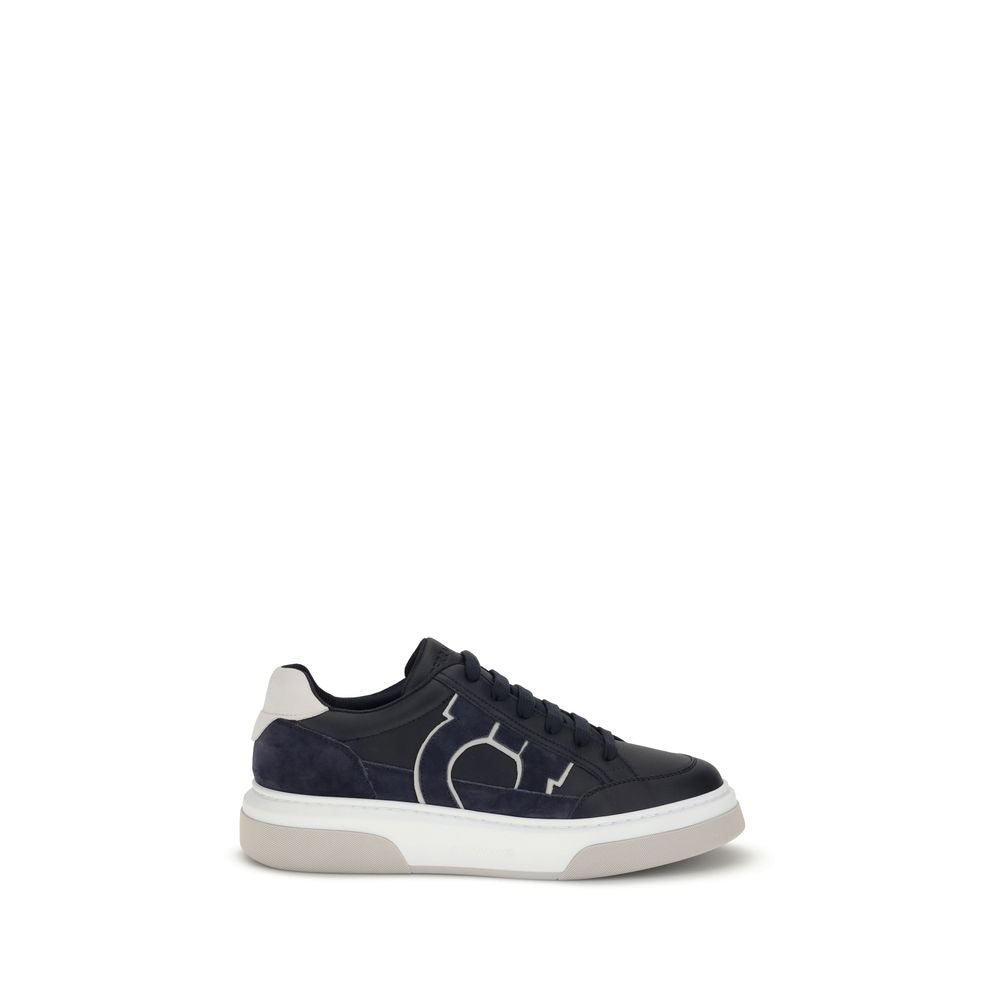 Sneakers en cuir Gancini de Ferragamo