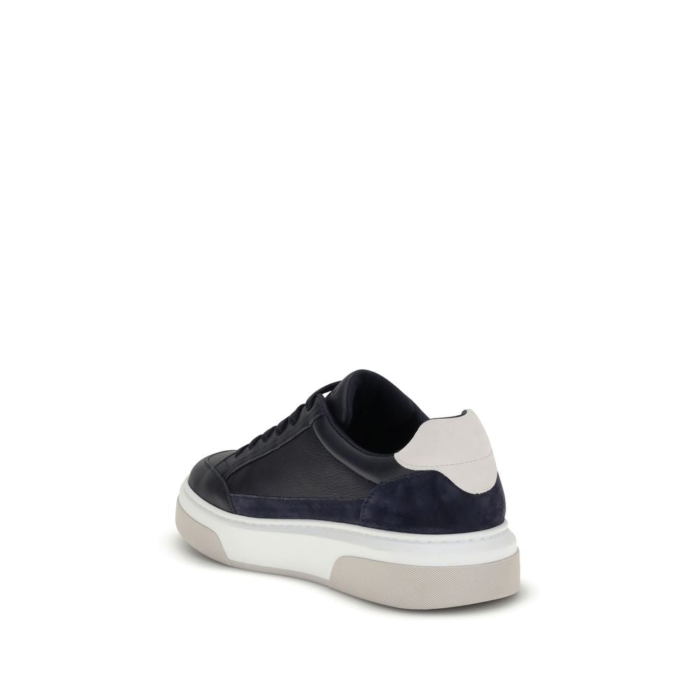 Sneakers en cuir Gancini de Ferragamo