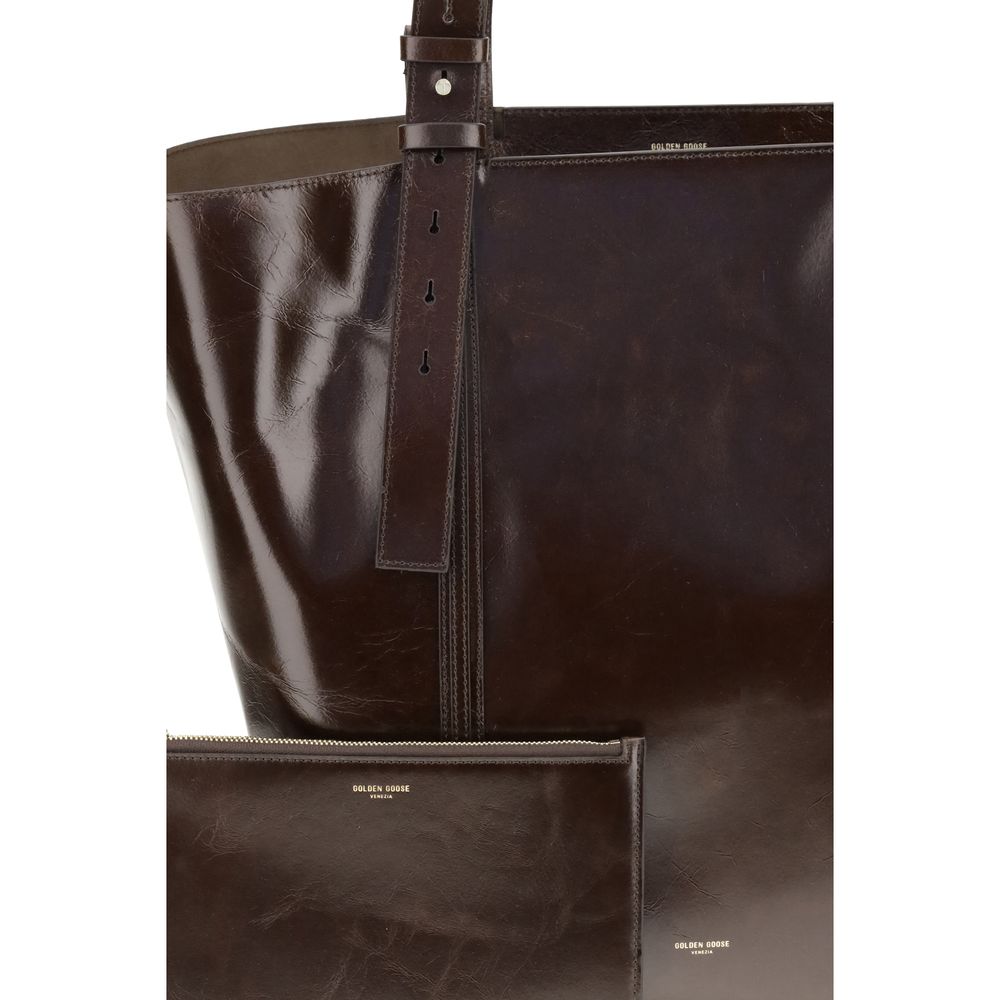 Sac fourre-tout en cuir Golden Goose