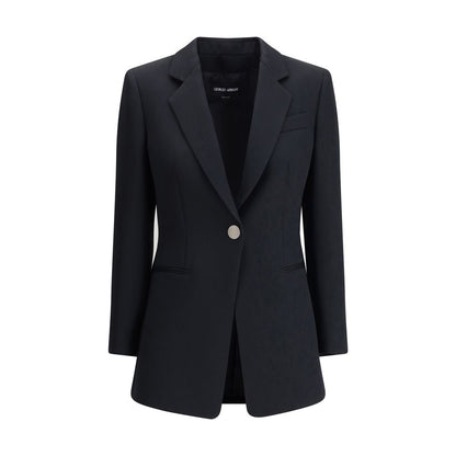 Blazer à simple boutonnage de Giorgio Armani