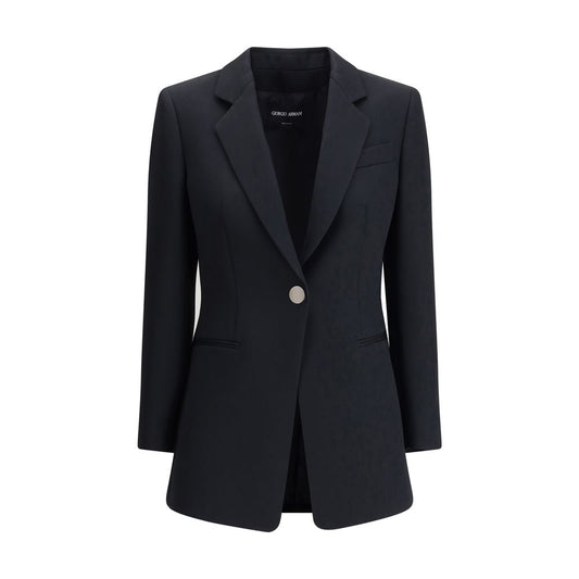Blazer à simple boutonnage de Giorgio Armani