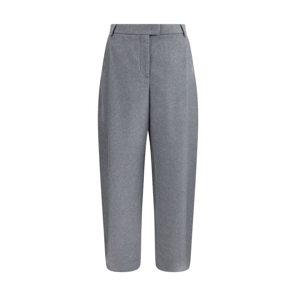 Giorgio Armani fluwelen broek van zijde