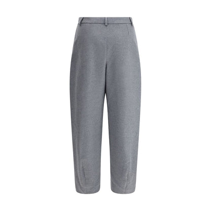 Giorgio Armani fluwelen broek van zijde