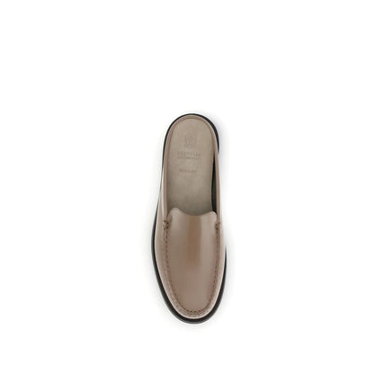 Brunello Cucinelli Leather Mules
