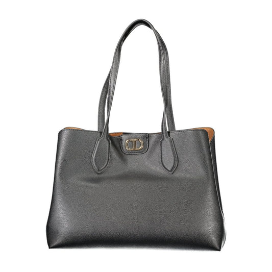 Sac à main Twinset en polyéthylène noir pour femme