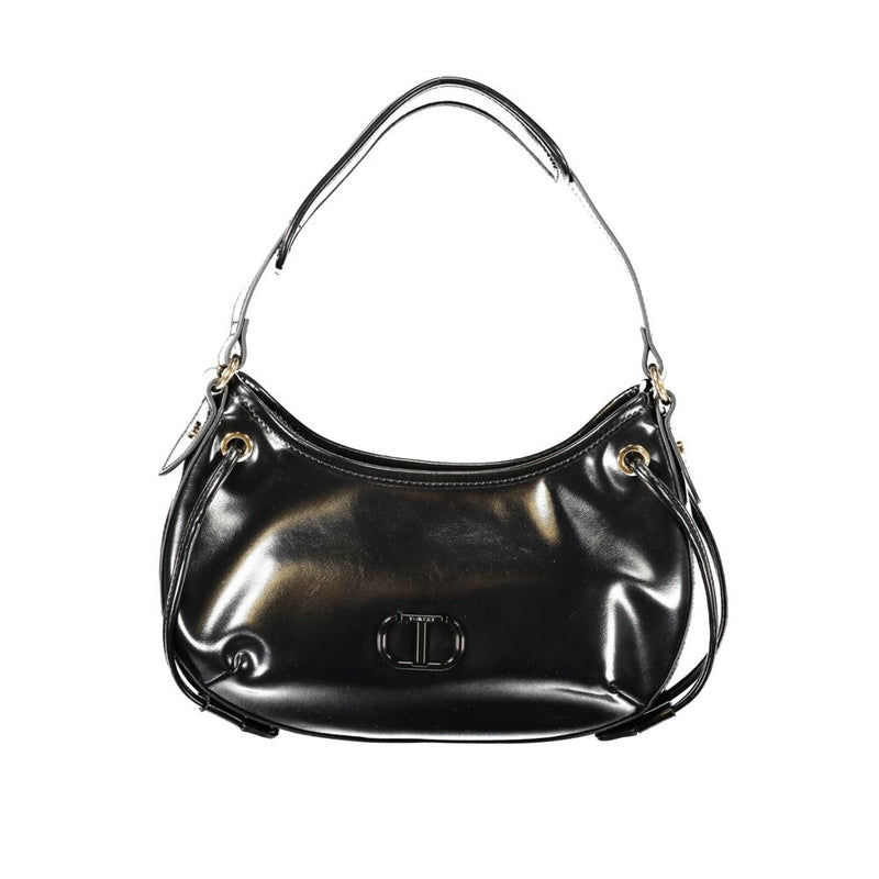 Sac à main Twinset en Polyéthylène Noir - Style Hobo Chic