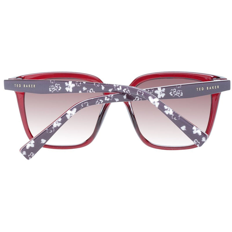 Lunettes de soleil rouges pour femmes Ted Baker