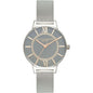 Olivia Burton Zilveren Horloge van Roestvrij Staal