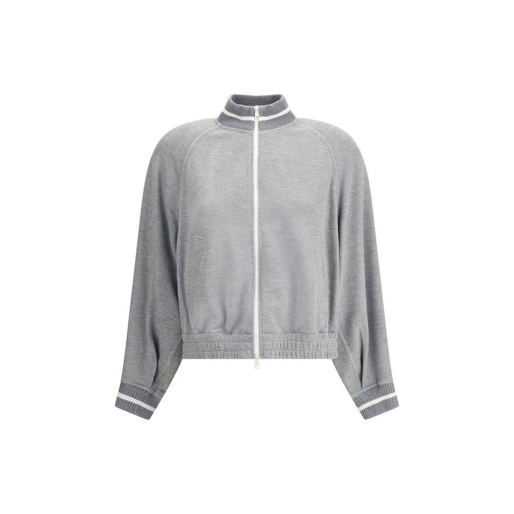 Brunello Cucinelli Sweatshirt met Ritssluiting