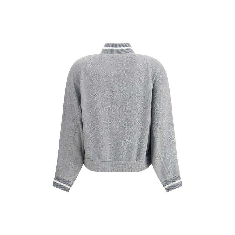 Brunello Cucinelli Sweatshirt met Ritssluiting