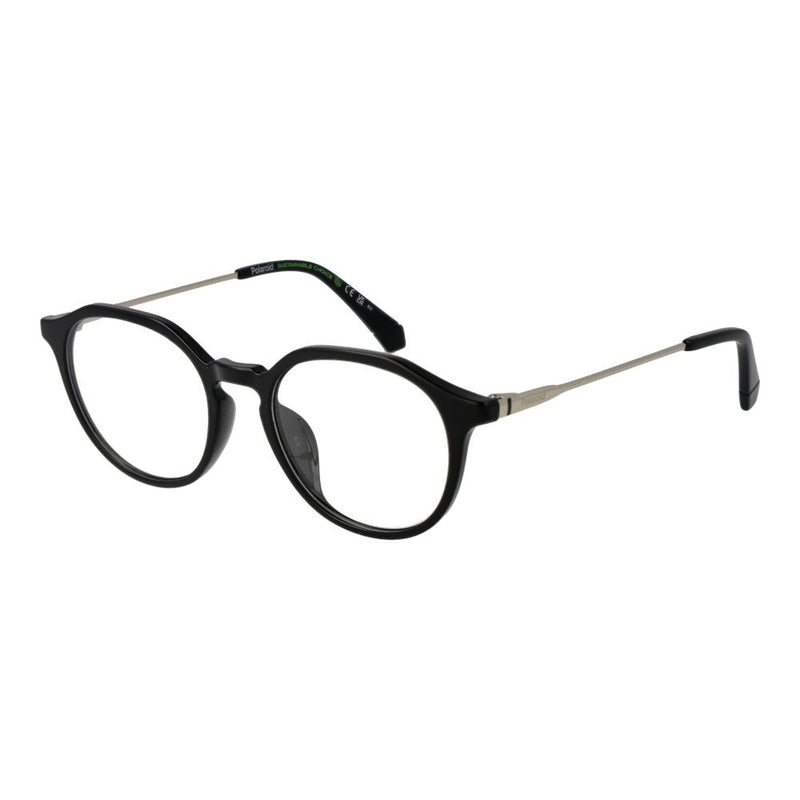 Polaroid Black Unisex Glasses Frame - Stylish and Durable