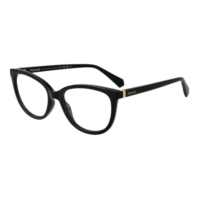 Polaroid Black Unisex Glasses Frame - Stylish & Comfortable