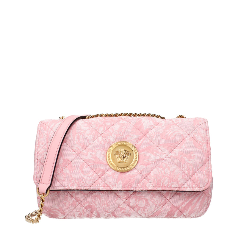 Sac à épaule en tissu rose Versace - Élégance et Praticité