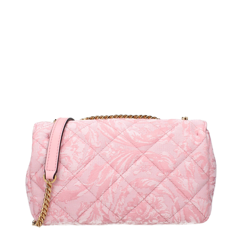 Sac à épaule en tissu rose Versace - Élégance et Praticité