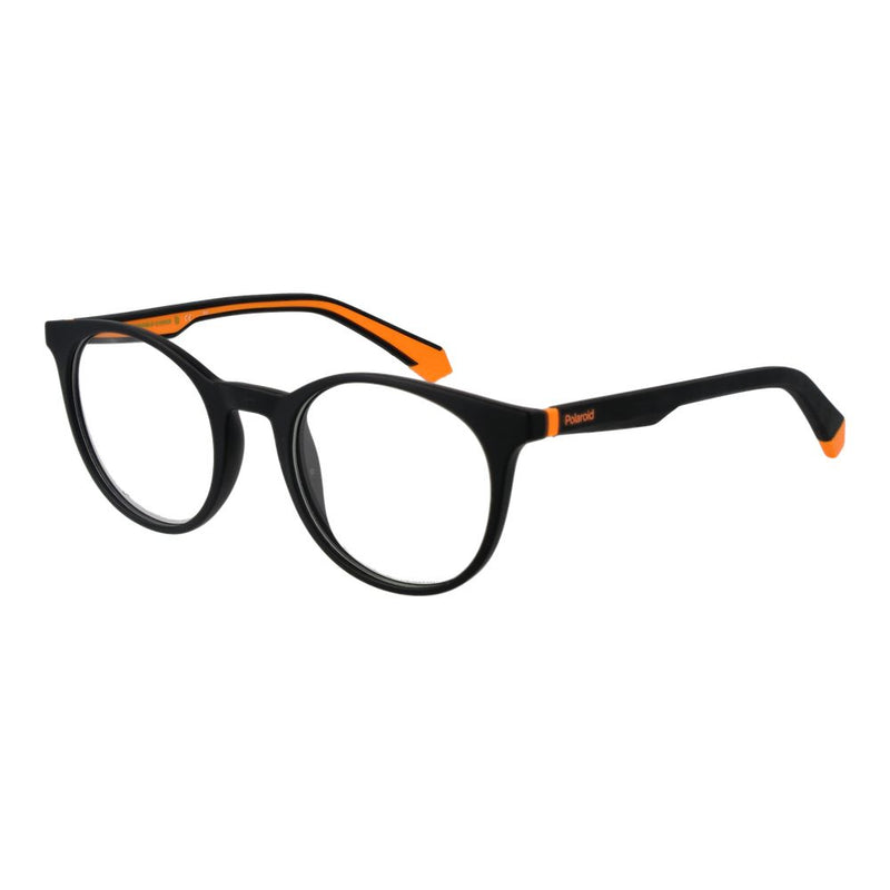 Monture de lunettes unisexes Polaroid noire - Élégante et durable