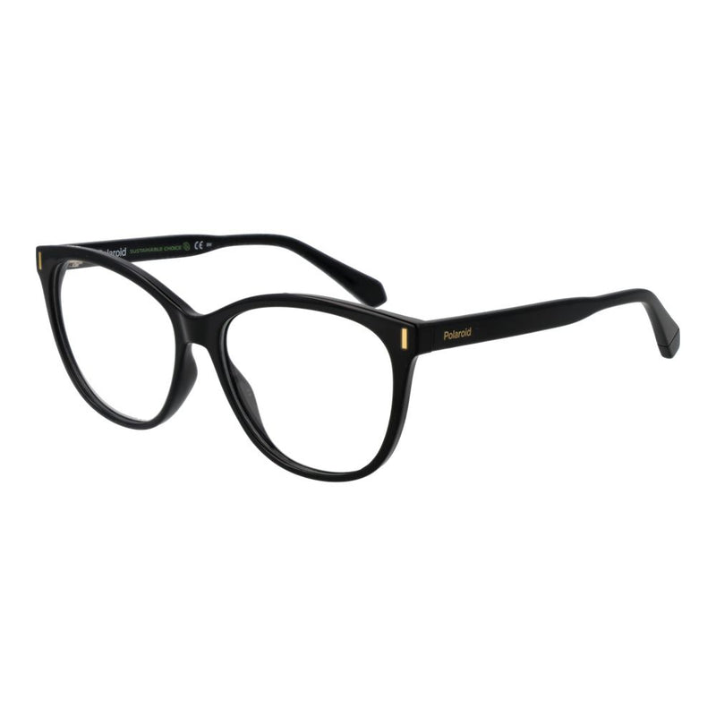 Polaroid Black Women Glasses Frame - Chic Cat Eye Style