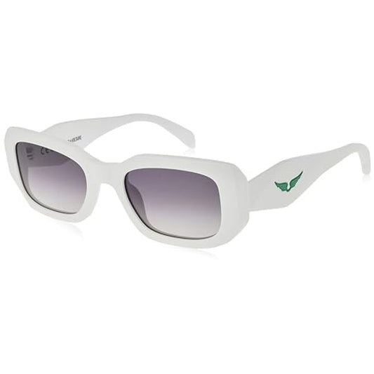 Zadig &amp; Voltaire witte acetaat zonnebril
