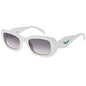Zadig &amp; Voltaire witte acetaat zonnebril