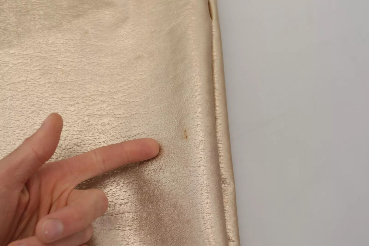 Dolce & Gabbana Metallic Gold Polyester StraightTrouser Pants