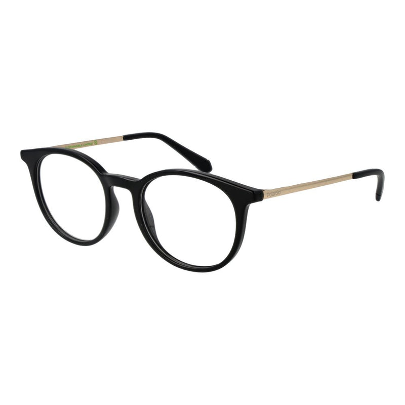 Monture de lunettes unisexe Polaroid noire - Élégante et durable