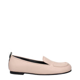 Premiata Pink Leather Slip-On Loafers for Women