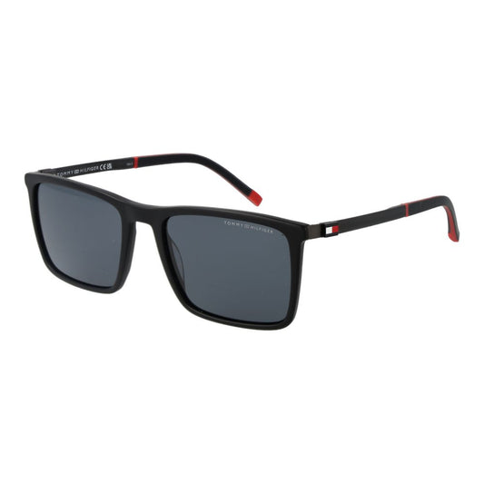 Tommy Hilfiger Zwarte Heren Zonnebril