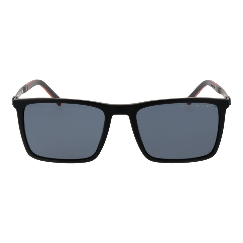 Lunettes de soleil noires pour homme Tommy Hilfiger