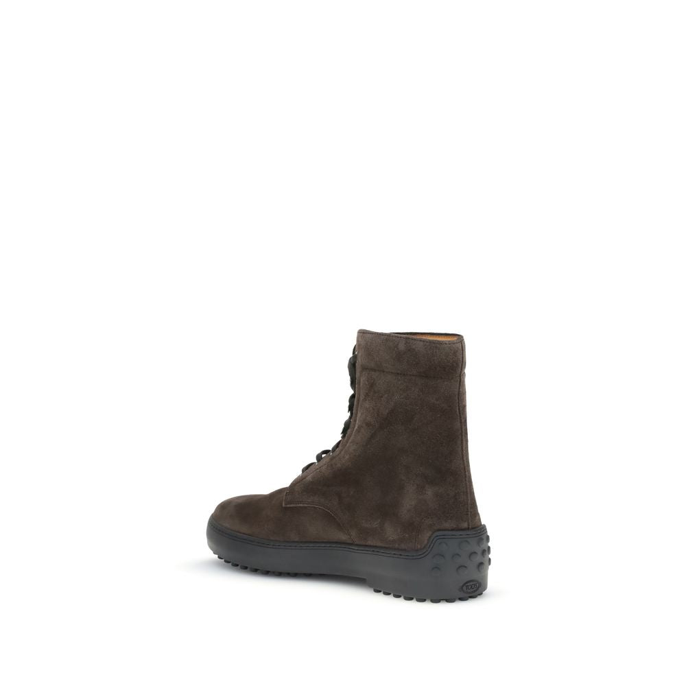 Bottes courtes en daim Tod's