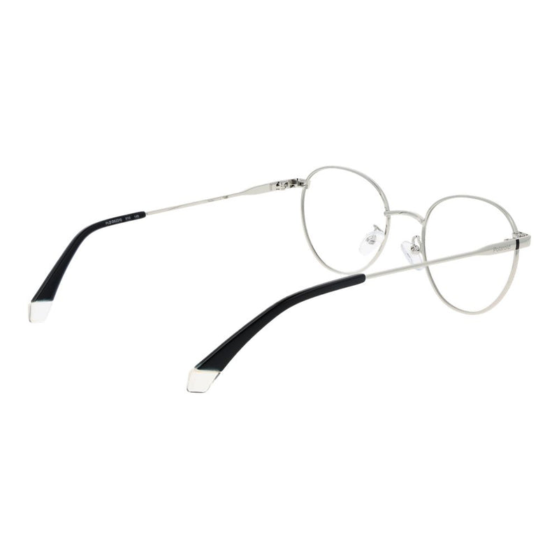 Polaroid Silver Unisex Glasses Frame - Stylish and Durable