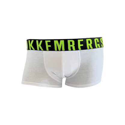 Bikkembergs White Cotton Men's Boxer