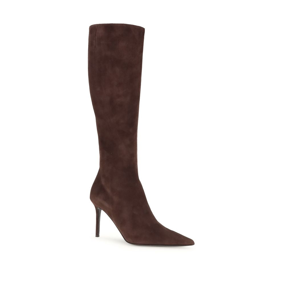 Bottines en daim hautes de Giuseppe Zanotti