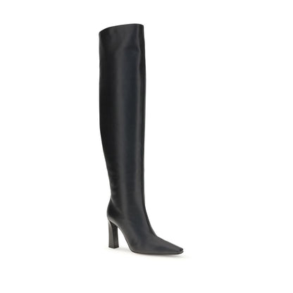 Bottines en cuir extra hautes de Giuseppe Zanotti