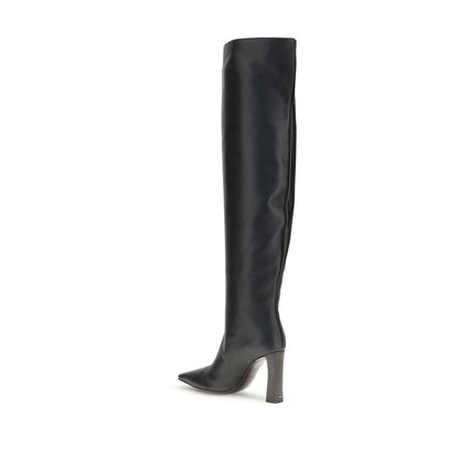 Bottines en cuir extra hautes de Giuseppe Zanotti