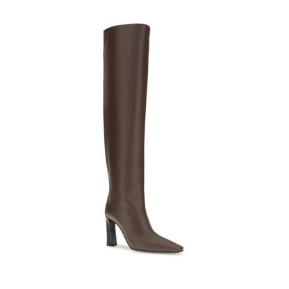 Bottines en cuir extra hautes de Giuseppe Zanotti