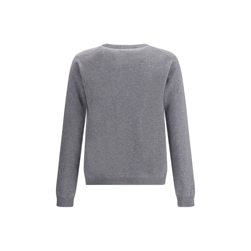 Pull en cachemire à logo multicolore Gucci