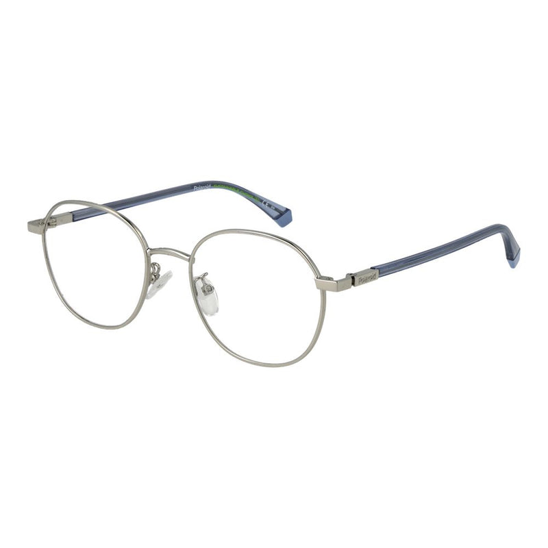 Polaroid Silver Unisex Glasses Frame - Stylish and Durable Eyewear