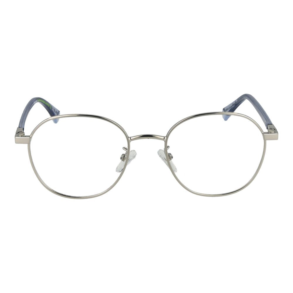 Polaroid Silver Unisex Glasses Frame - Stylish and Durable Eyewear