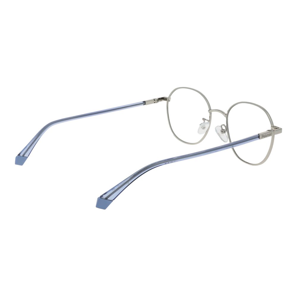 Polaroid Silver Unisex Glasses Frame - Stylish and Durable Eyewear