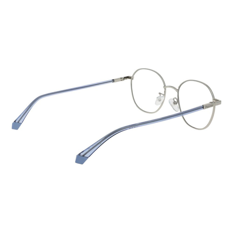 Polaroid Silver Unisex Glasses Frame - Stylish and Durable Eyewear