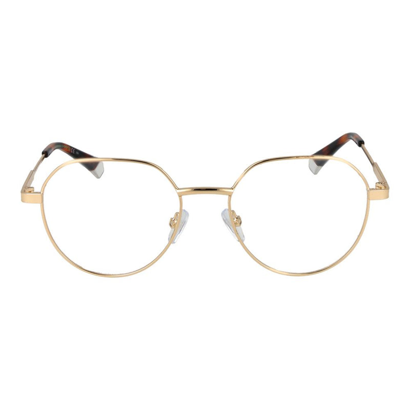 Polaroid Gold Men's Glasses Frame - Stylish Round Design