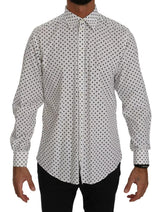 Robe blanche à pois Dolce &amp; Gabbana, chemise formelle Martini.