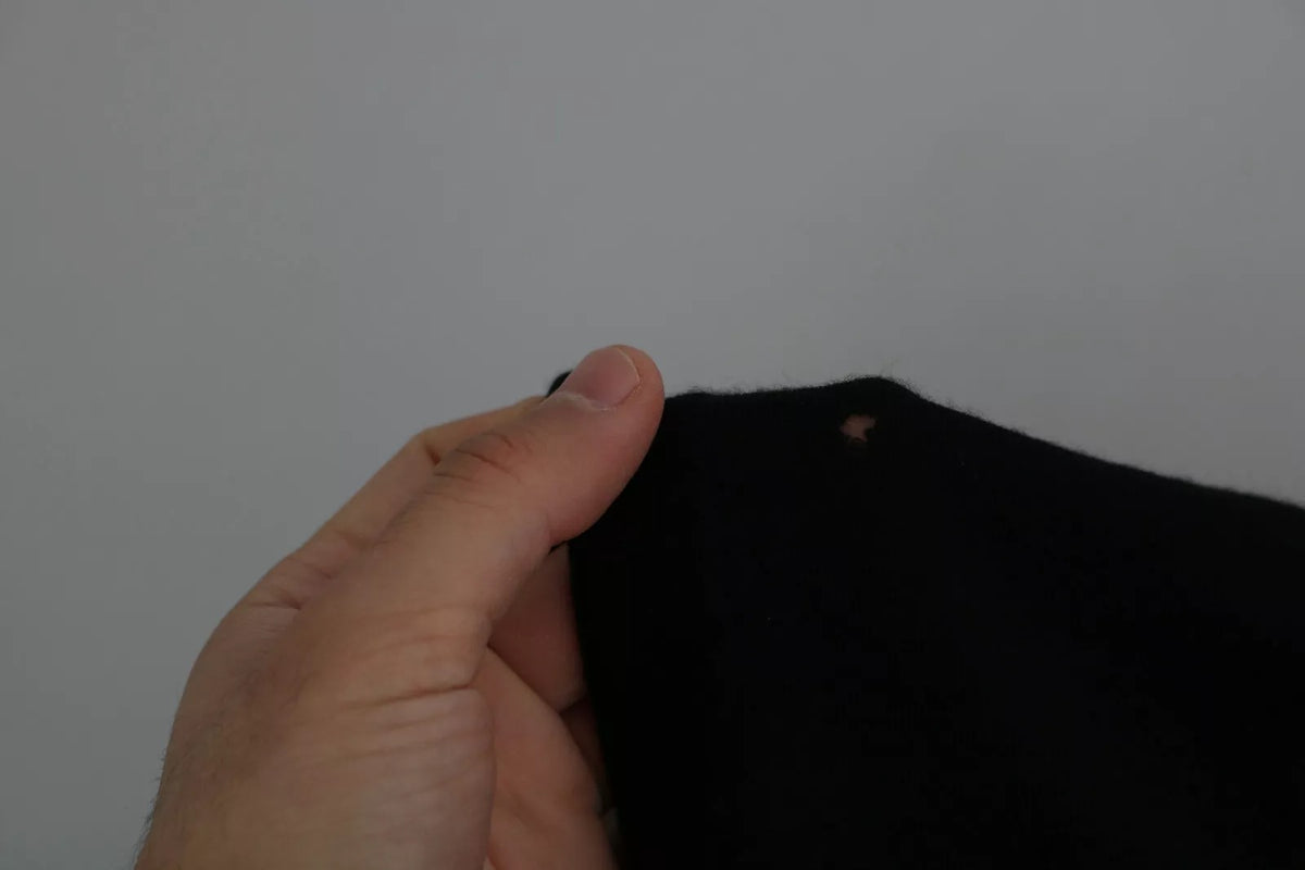 Pull en cachemire noir à col rond de Dolce &amp; Gabbana