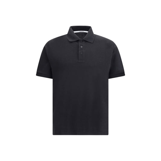Polo en coton Saint Laurent